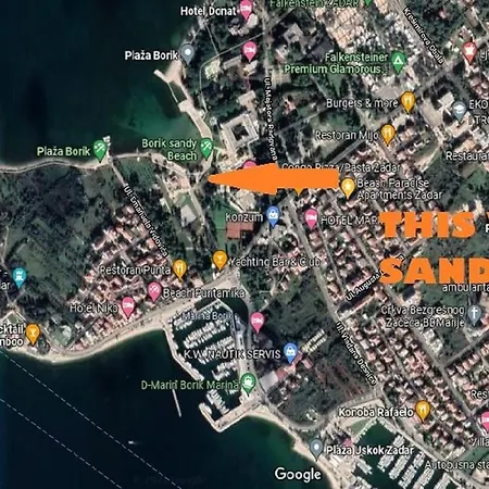 Beach Paradise Apartments * Zadar