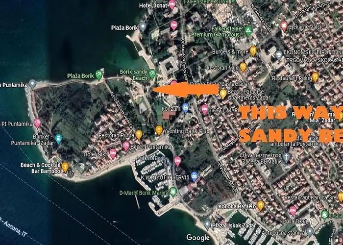 Beach Paradise Apartments * Zadar